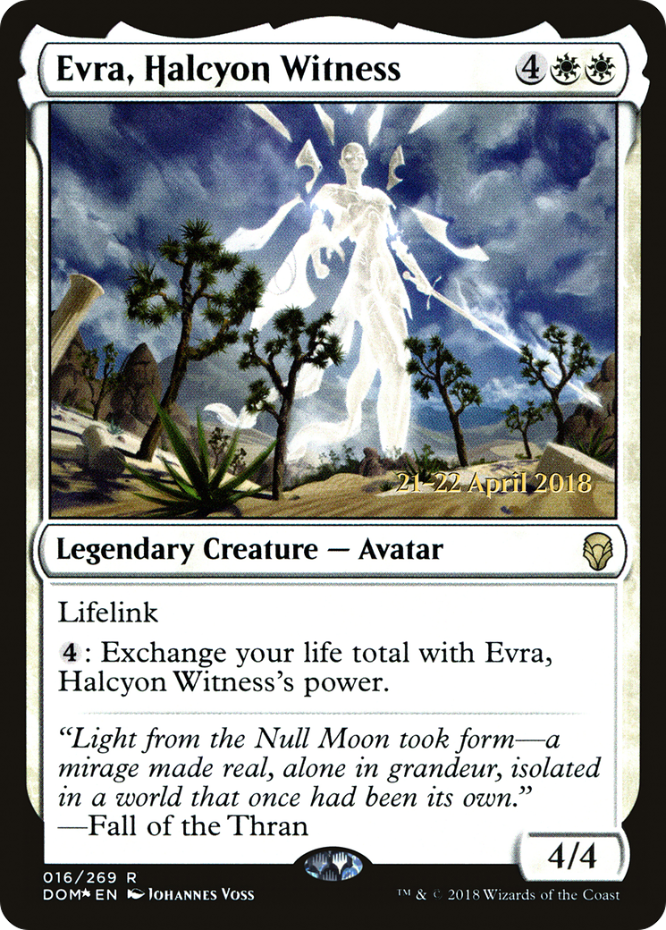 Evra, Halcyon Witness  [Dominaria Prerelease Promos] | Grognard Games