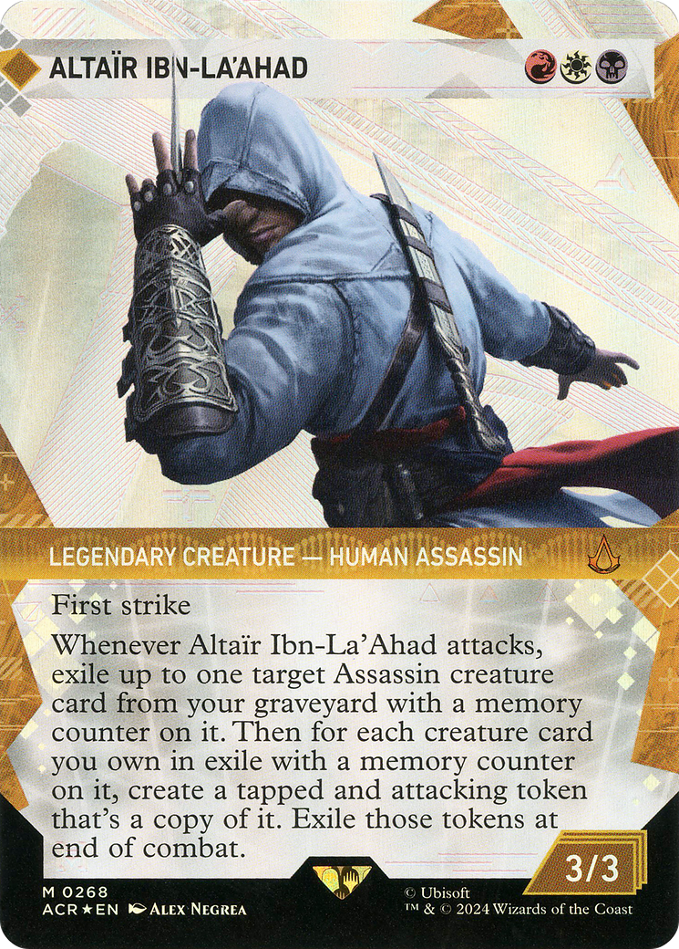 Altair Ibn-La'Ahad (Showcase) (Textured Foil) [Assassin's Creed] | Grognard Games