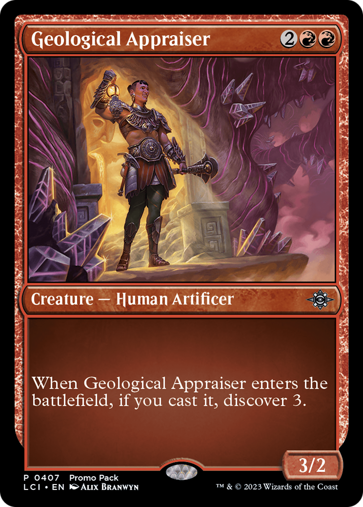 Geological Appraiser [The Lost Caverns of Ixalan Promos] | Grognard Games