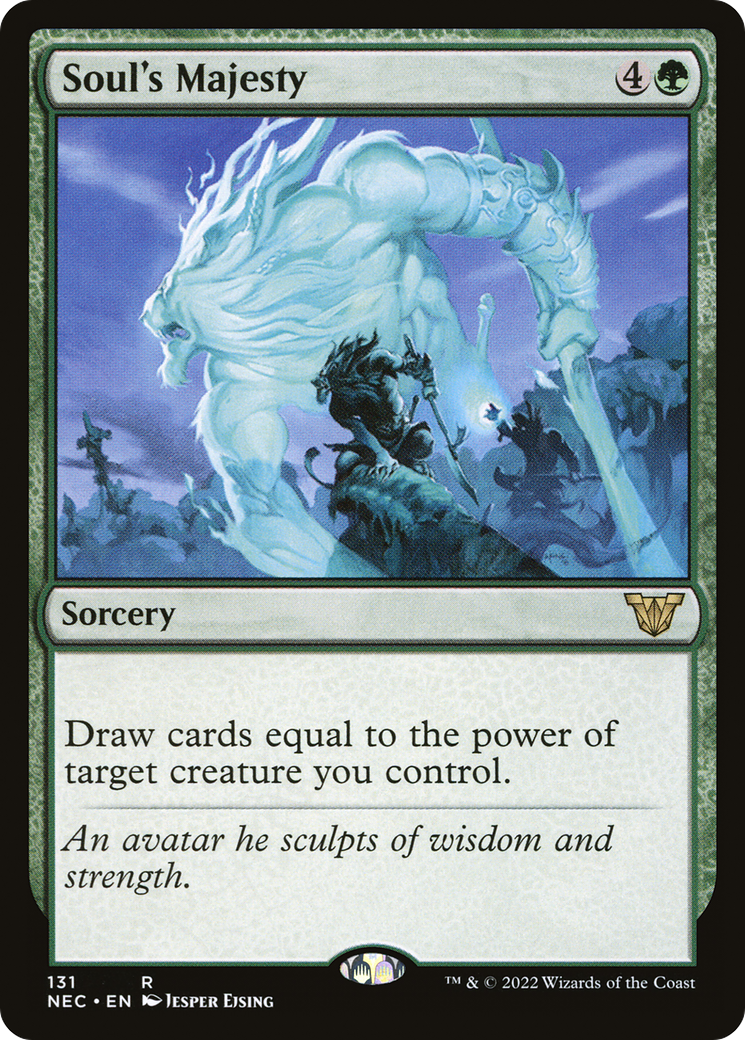 Soul's Majesty [Kamigawa: Neon Dynasty Commander] | Grognard Games