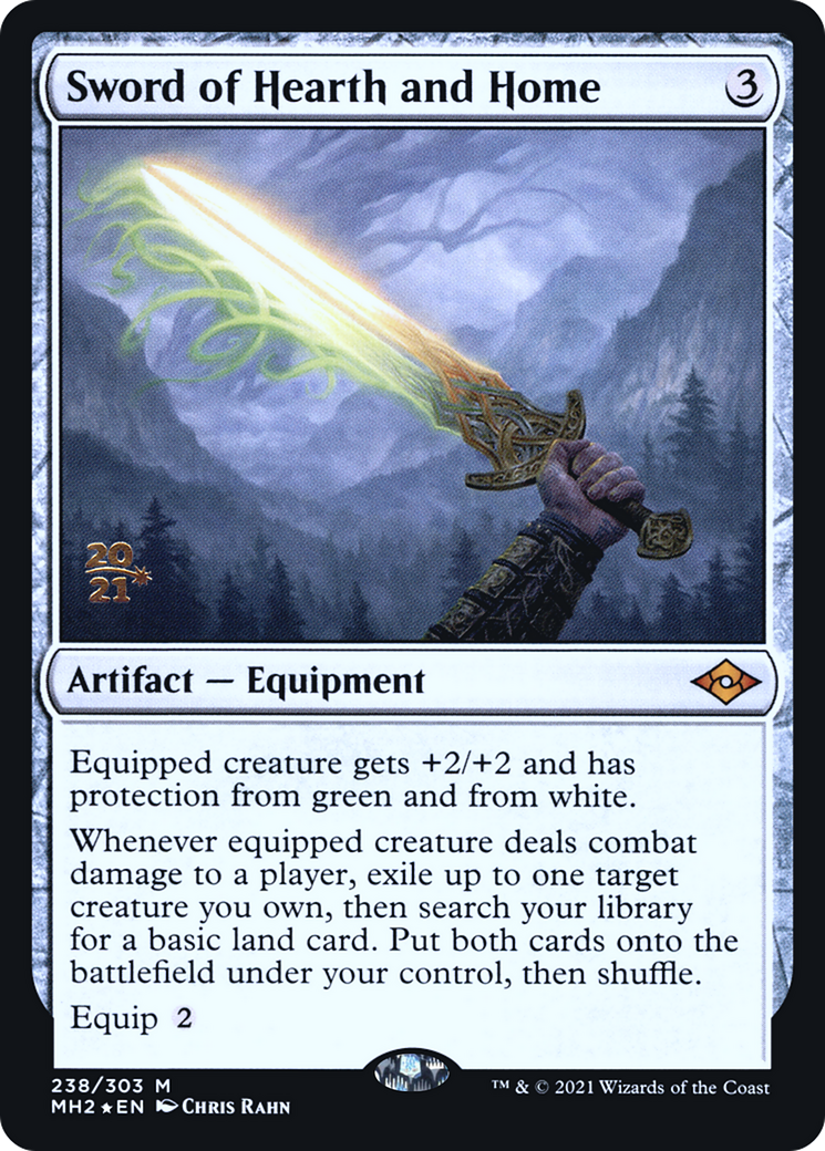 Sword of Hearth and Home [Modern Horizons 2 Prerelease Promos] | Grognard Games