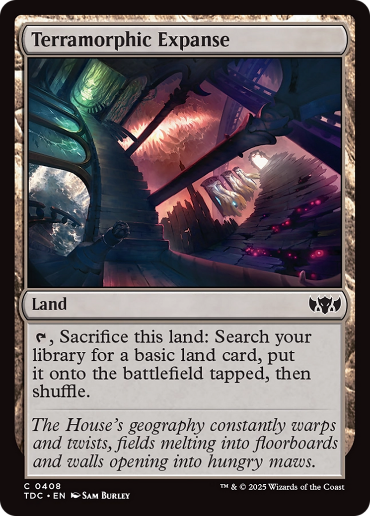 Terramorphic Expanse [Tarkir: Dragonstorm Commander] | Grognard Games