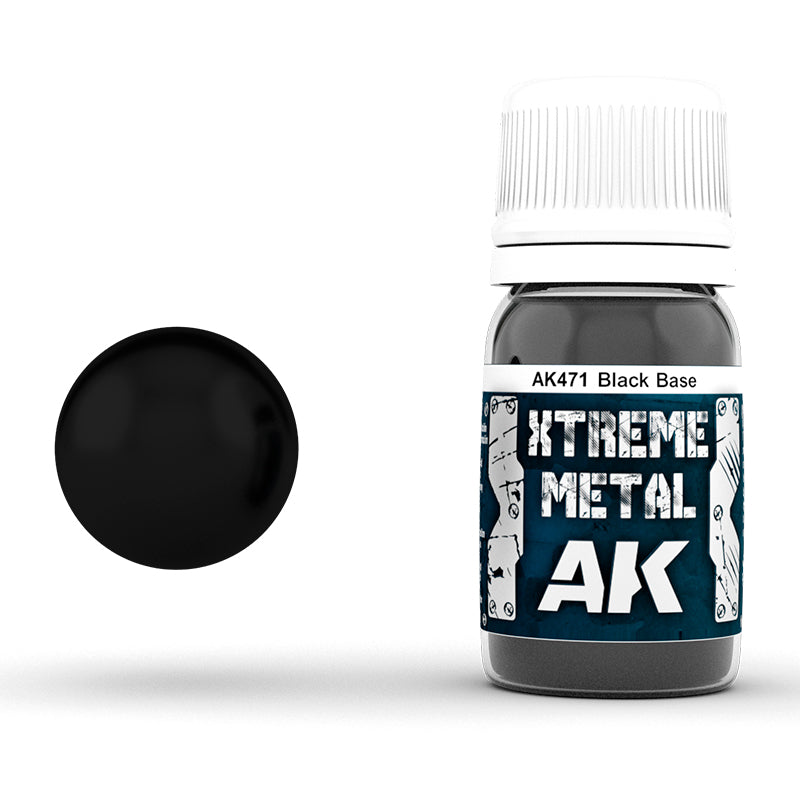 AK471 XTREME BLACK BASE 30ML | Grognard Games