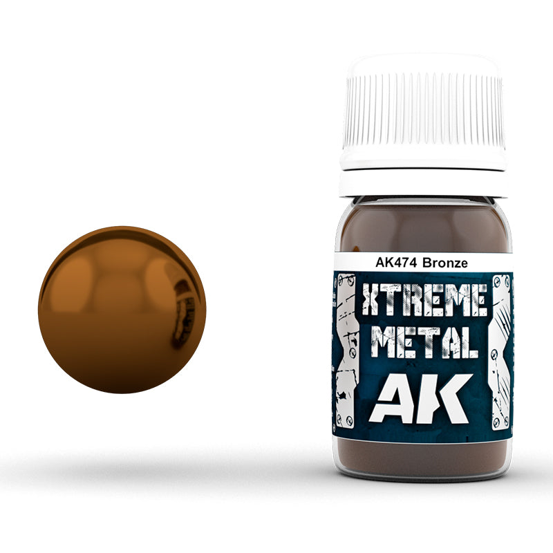 AK474 XTREME BRONZE METAL 30ML | Grognard Games