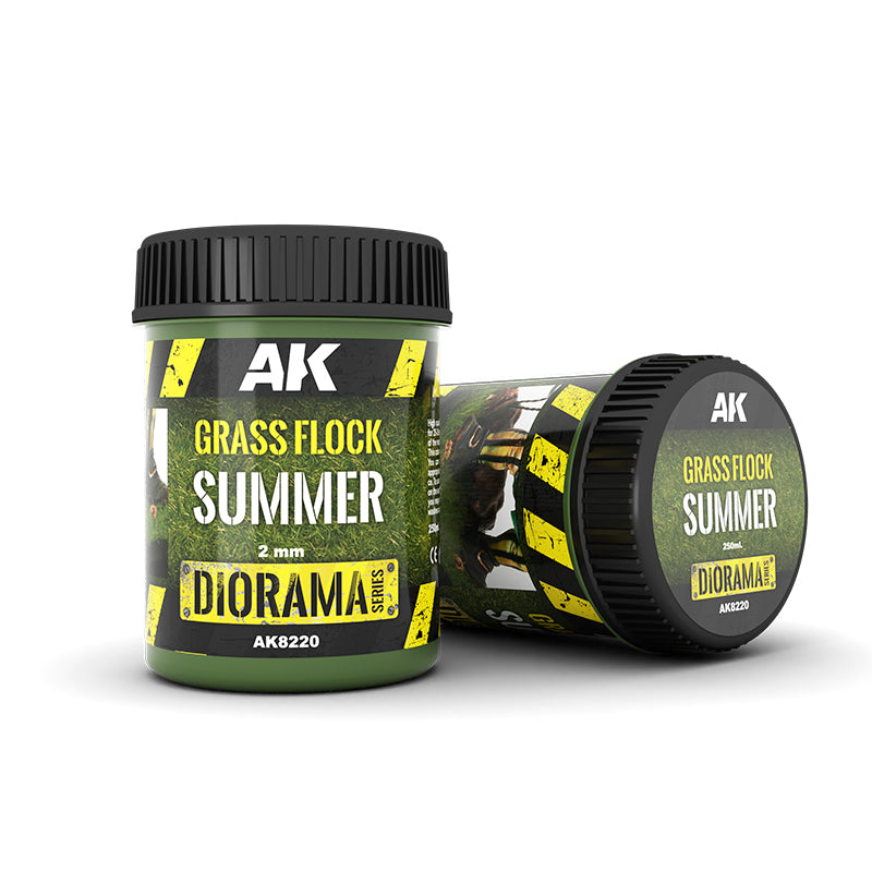 AK 8220 GRASS FLOCK 2MM SUMMER | Grognard Games