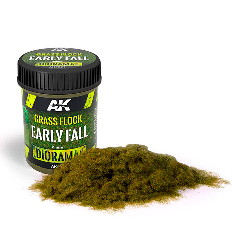 AK 8221 GRASS FLOCK 2MM EARLY FALL | Grognard Games