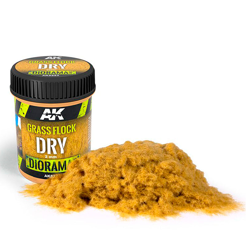 AK 8223 GRASS FLOCK 2MM DRY | Grognard Games