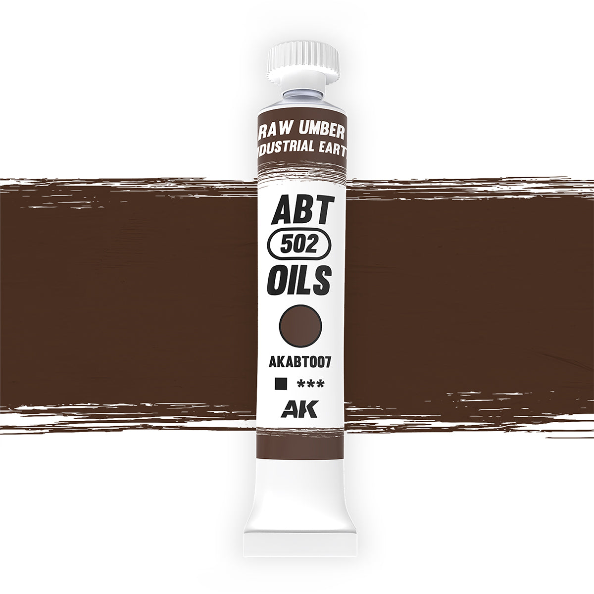 ABT 502 Oils AKABT007 Raw Umber/Industrial Earth | Grognard Games