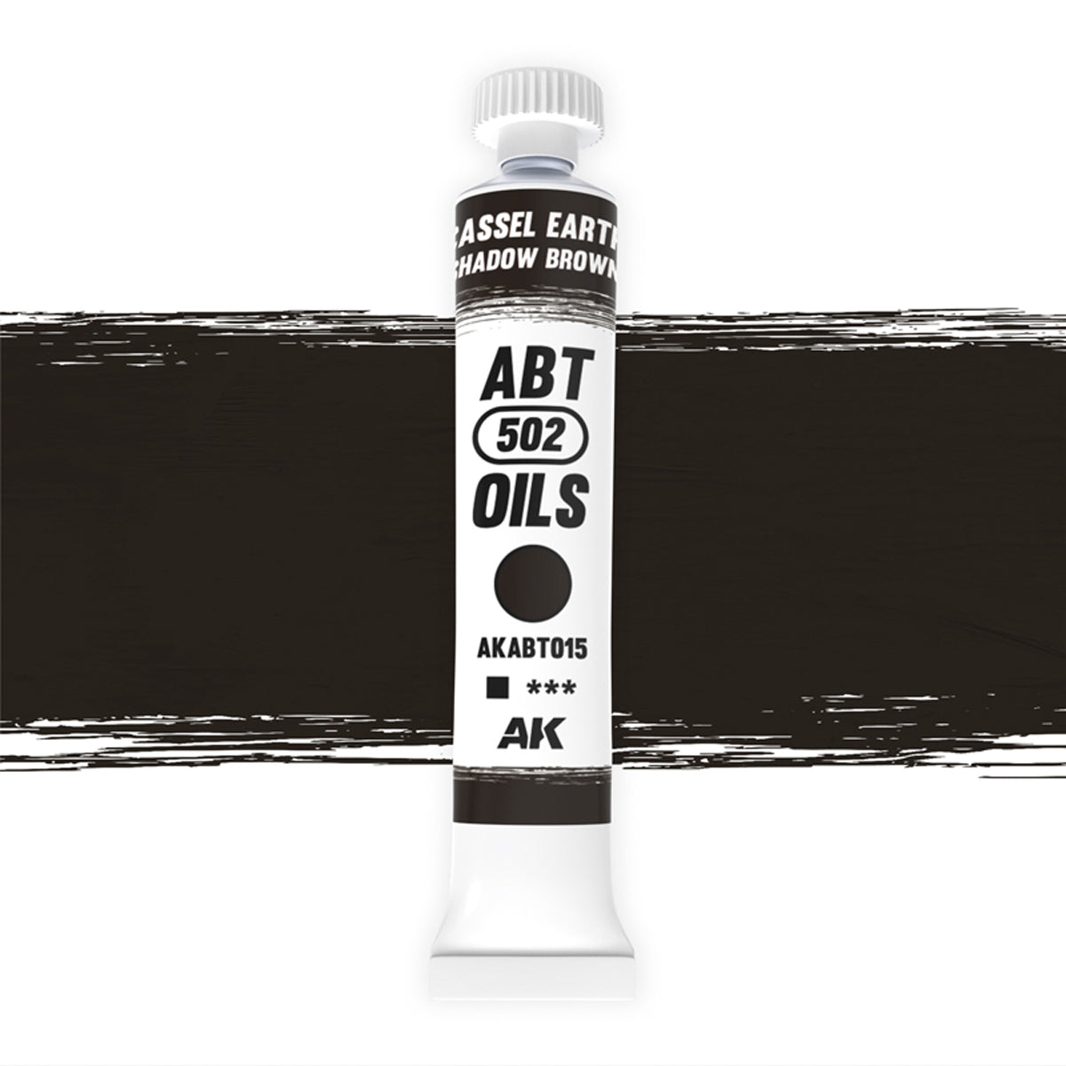 ABT 502 Oils AKABT015 Cassel Earth/Shadow Brown | Grognard Games