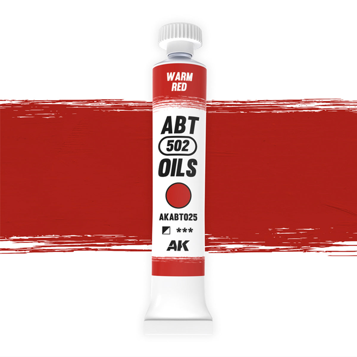 ABT 502 Oils AKABT025 Warm Red | Grognard Games