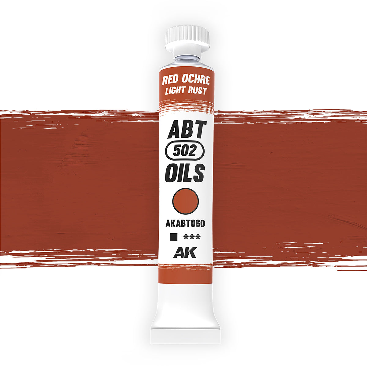 ABT 502 Oils AKABT060 Red Ochre/Light Rust | Grognard Games