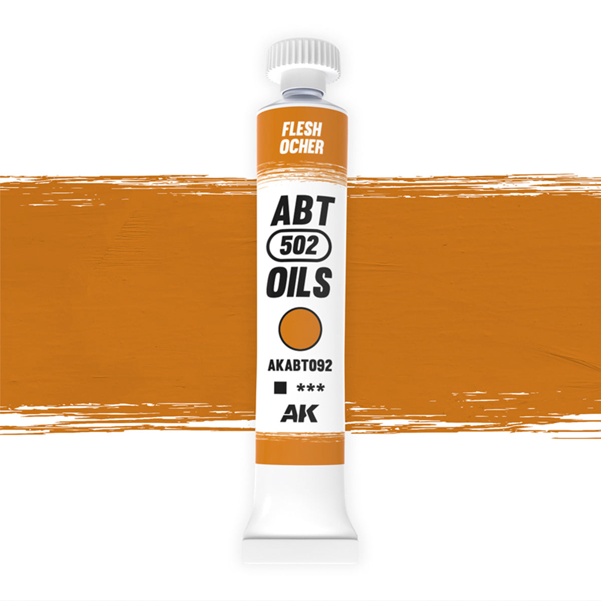 ABT 502 Oils AKABT092 Flesh Ocher | Grognard Games