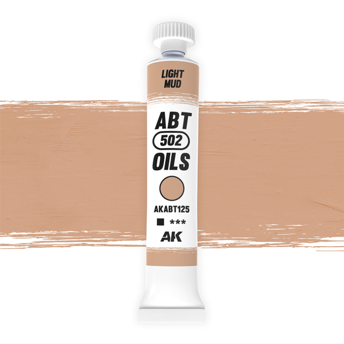 ABT 502 Oils AKABT125 Light Mud | Grognard Games