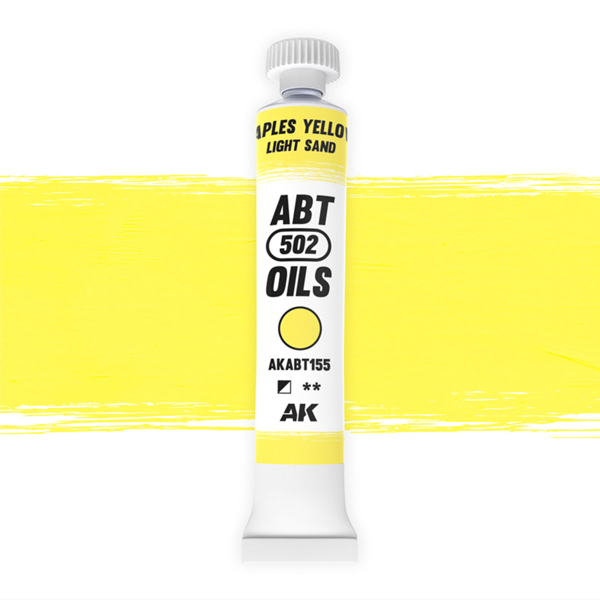 ABT 502 Oils AKABT155 Naples Yellow/Light Sand | Grognard Games