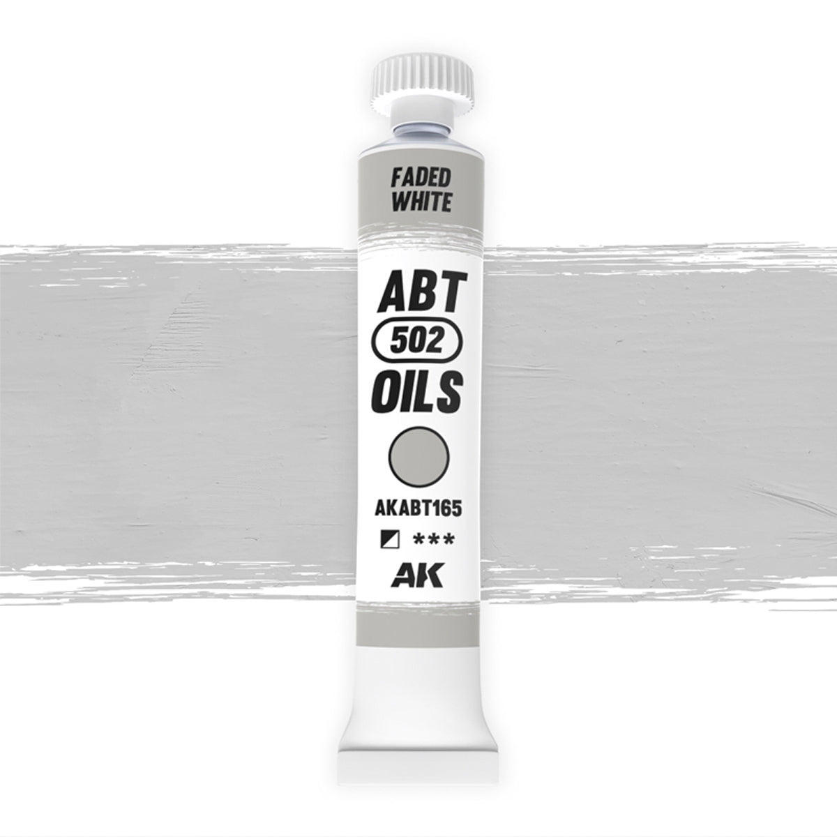 ABT 502 Oils AKABT165 Faded White | Grognard Games