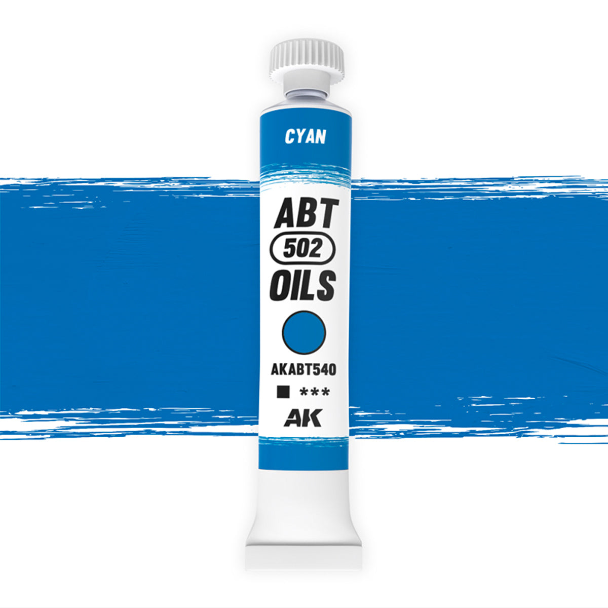 ABT 502 Oils AKABT540 Cyan | Grognard Games