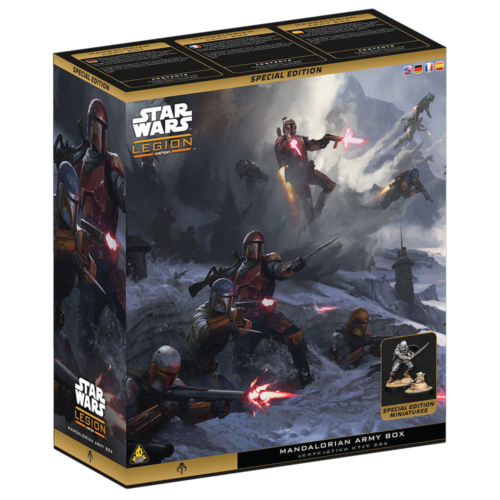 Star Wars: Legion - Mandalorian Special Edition Army Box (Pre-order now, Available 6/19/26) | Grognard Games