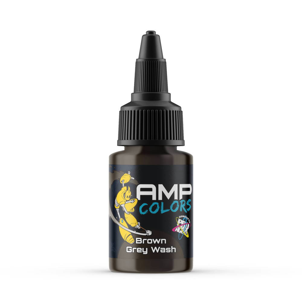 AMP Colors 023 - Brown Grey Wash | Grognard Games