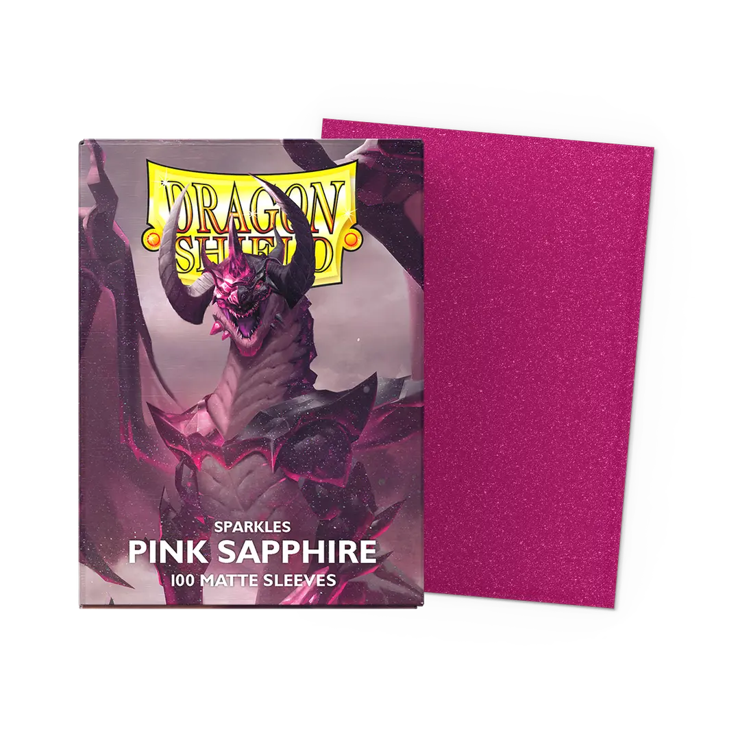 Dragon Shield Matte Sleeves - Pink Sapphire | Grognard Games