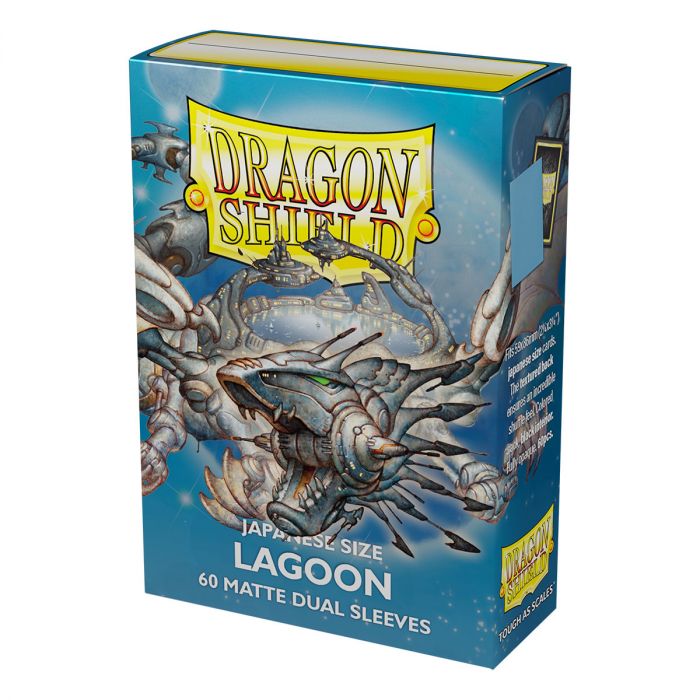 Dragon Shield 60ct Pack Mini Matte Dual Lagoon | Grognard Games