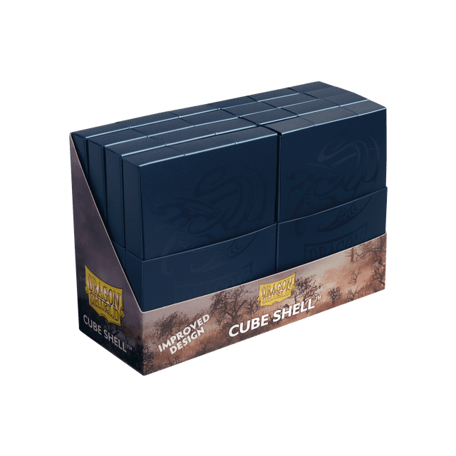 Dragon Shield: Cube Shell (Shadow Black) | Grognard Games