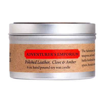 Adventurer's Emporium (6oz) Cantrip Candle | Grognard Games