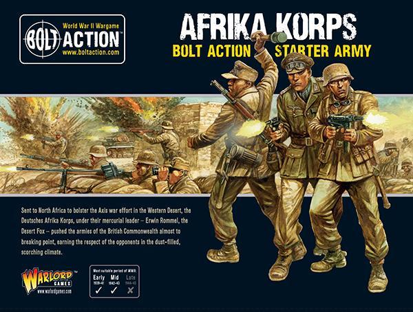 Bolt Action - Afrika Korps Starter Army | Grognard Games