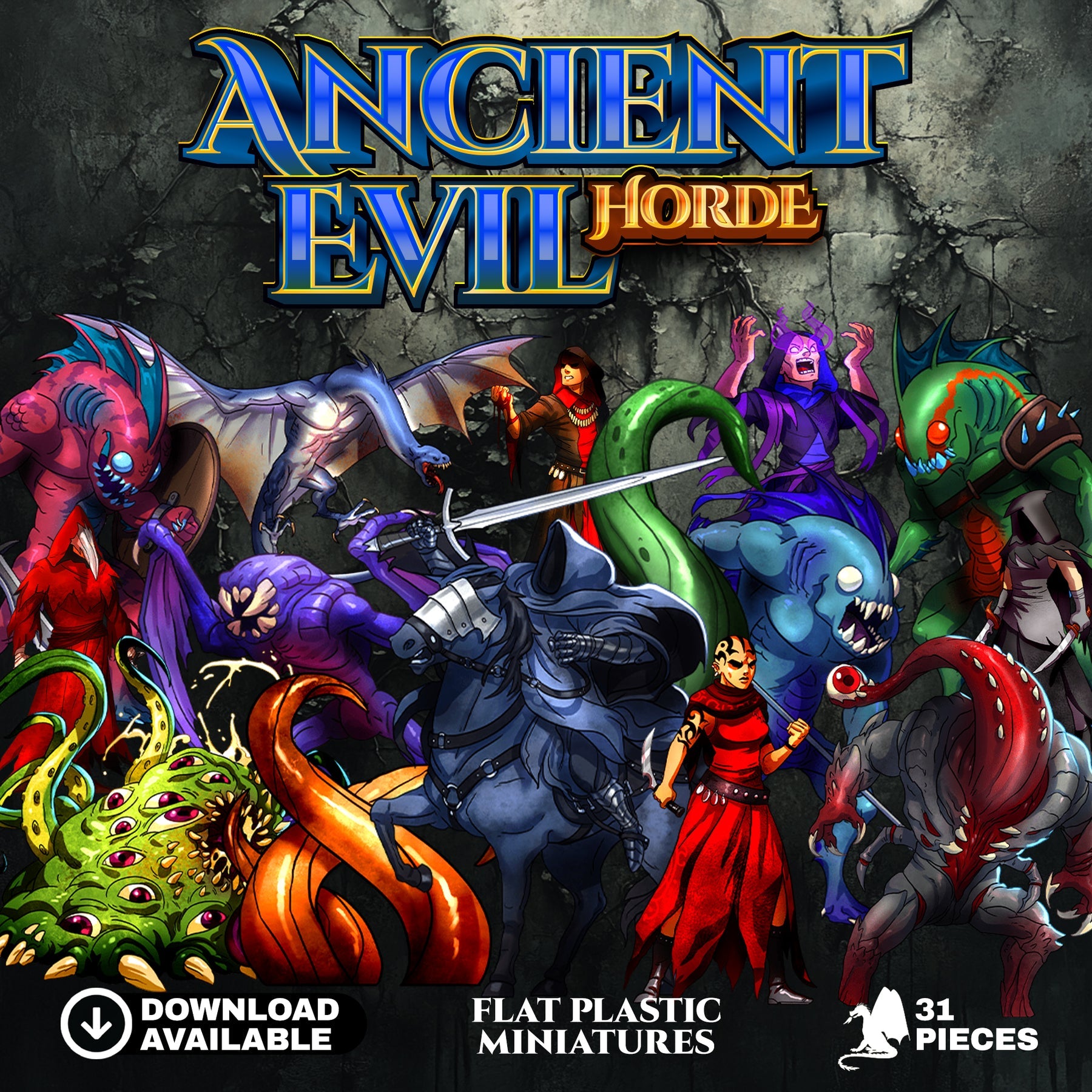 Ancient Evils Horde - 31p | Grognard Games