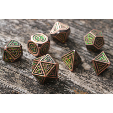 Forged Gaming Arboreal Magik Metal RPG Set of 7 | Grognard Games