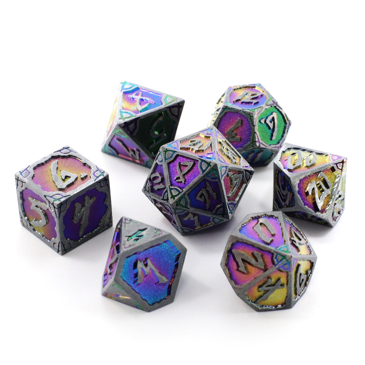 Die Hard Dice 7 Piece RPG set - Arcane Hexbreaker | Grognard Games