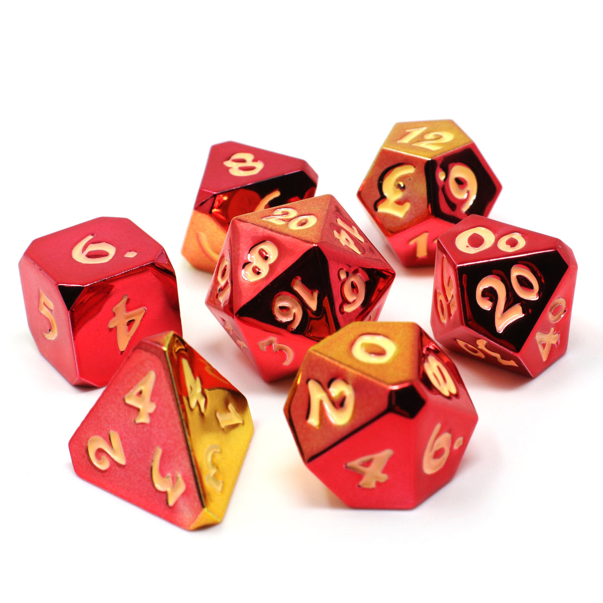 Die Hard Dice 7 Piece RPG set - Arcane Reactor | Grognard Games