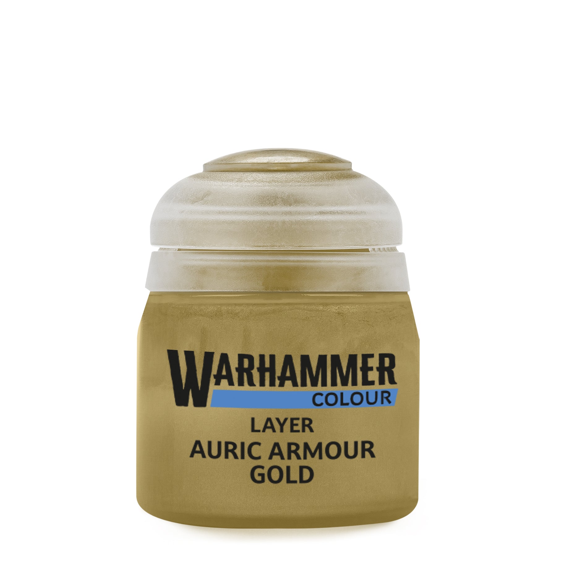Warhammer Colour Layer Auric Armour Gold | Grognard Games
