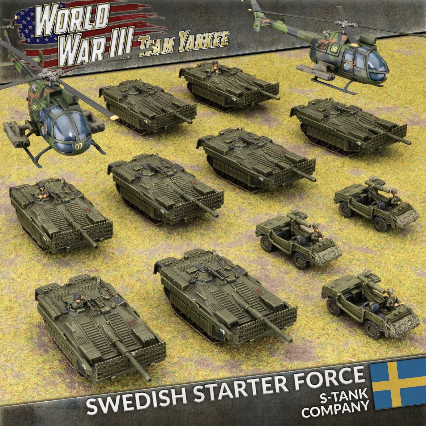 Swedish Starter Force S-Tank Company | Grognard Games
