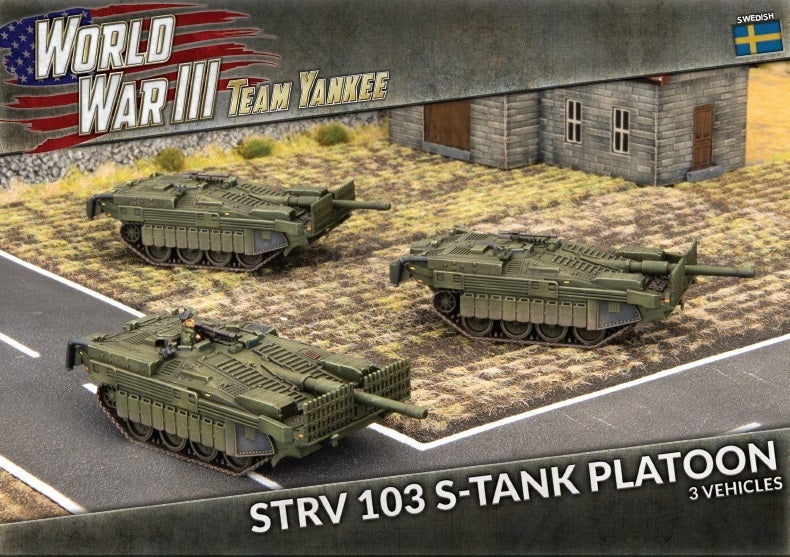 STRV 103 STRV 103 S-Tank Platoon | Grognard Games