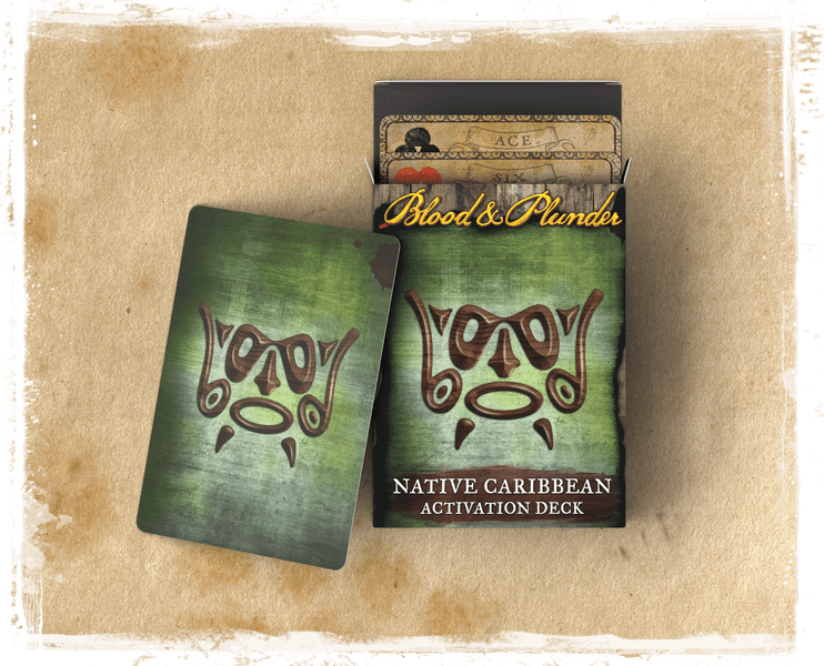 BLOOD & PLUNDER: Native Caribbean Activation Deck | Grognard Games