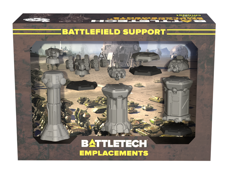 BattleTech - Battlefield Support: Emplacements | Grognard Games