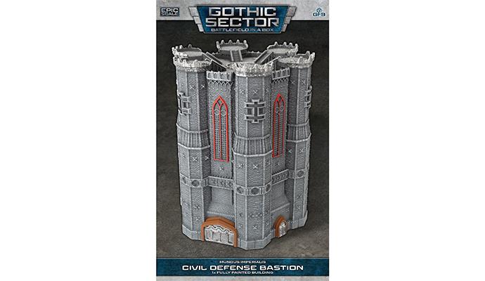 Gothic Sector: Mundus Imperialis Civil Defense Building | Grognard Games