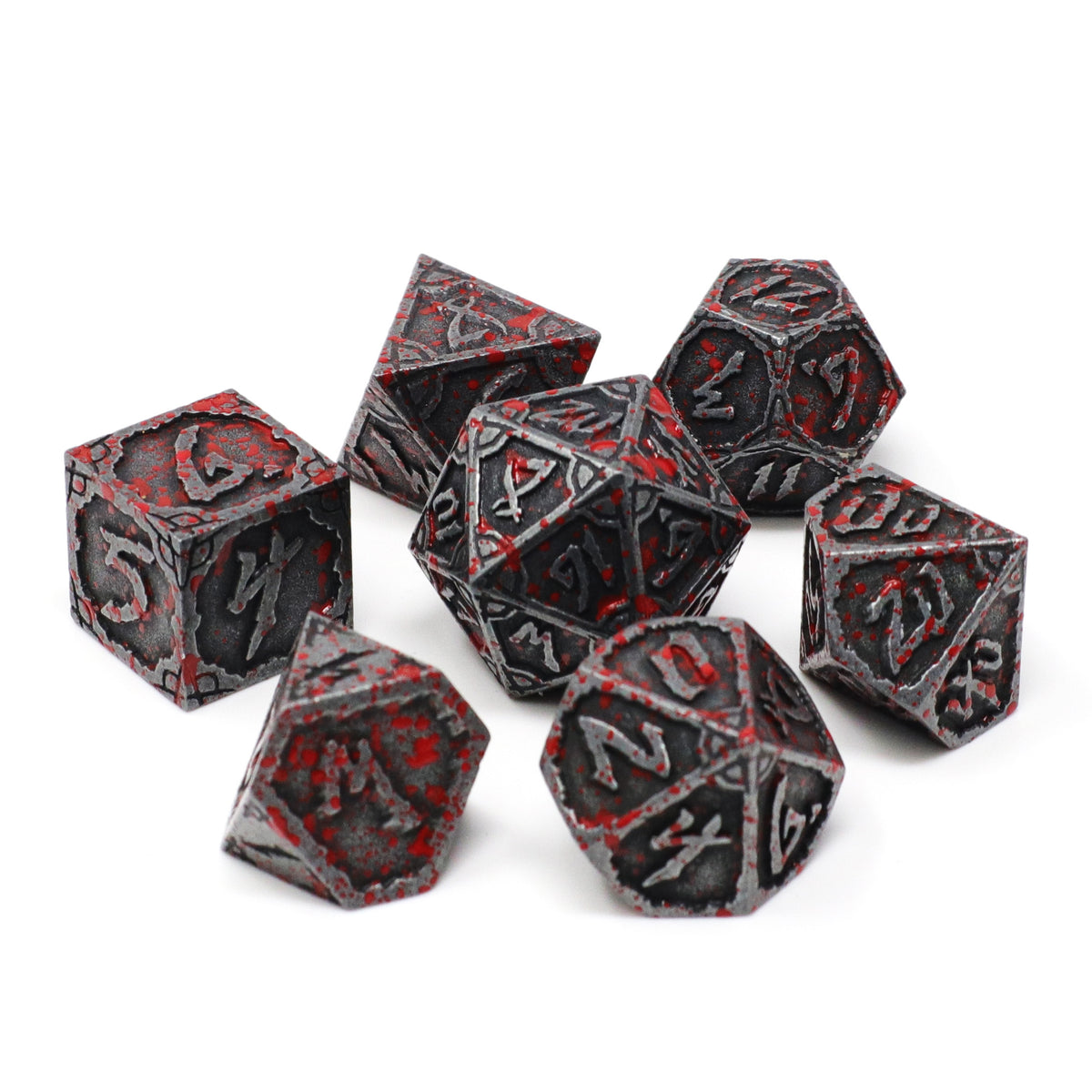 Die Hard Dice 7 Piece RPG set - Bloodbane Hexbreaker | Grognard Games