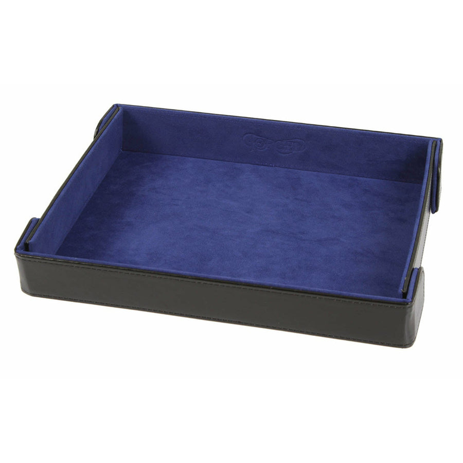 Rectangle Magnetic Folding Dice Tray - Blue | Grognard Games