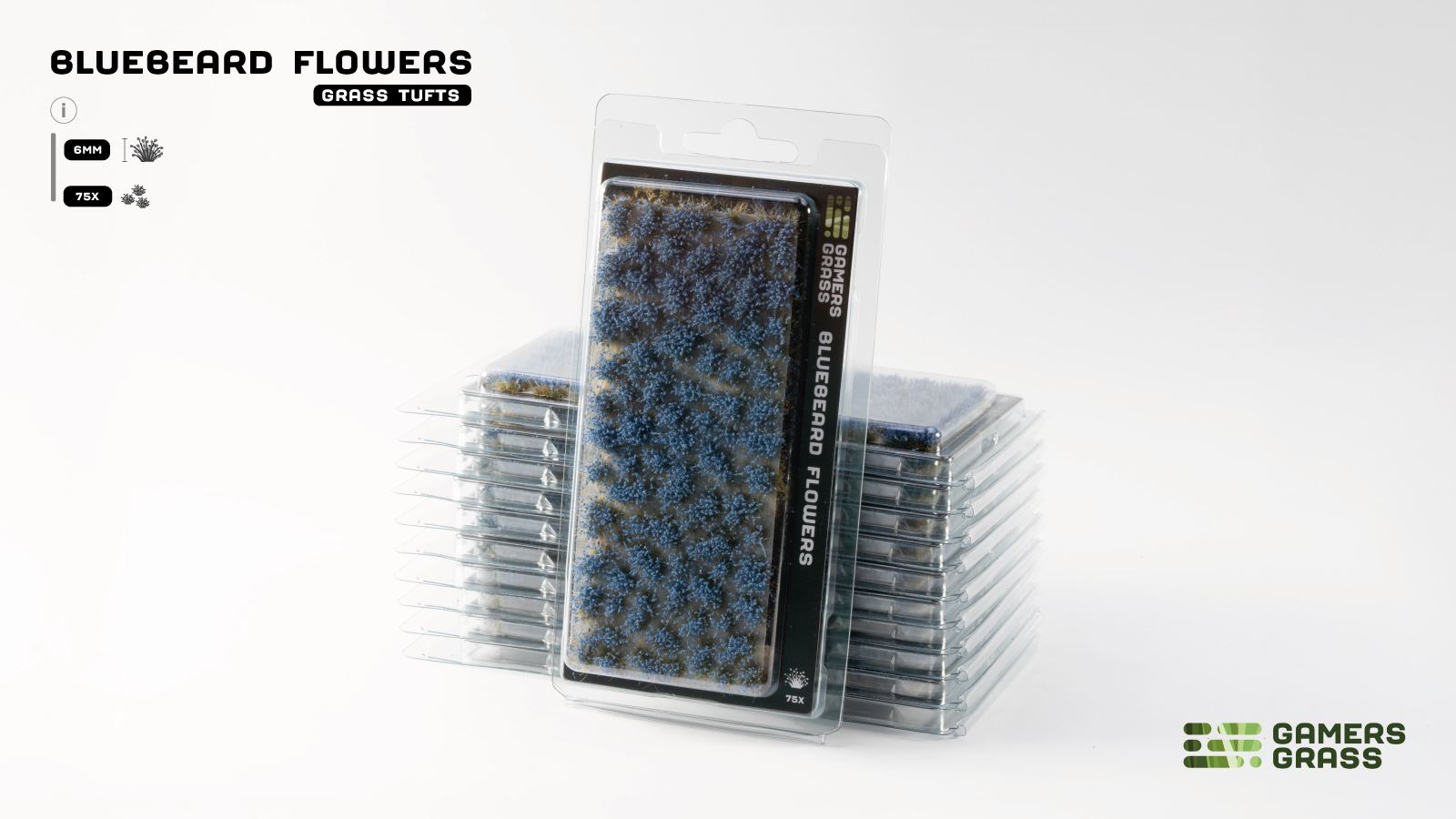 Gamers Grass Bluebeard Flowers | Grognard Games