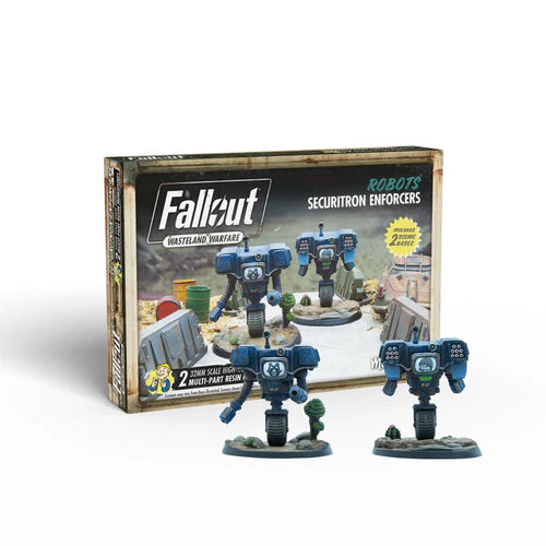 Fallout: Wasteland Warfare - Robots: Securitron Enforcers | Grognard Games