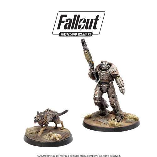 Fallout: Wasteland Warfare - X-01 Survivor & Dogmeat | Grognard Games
