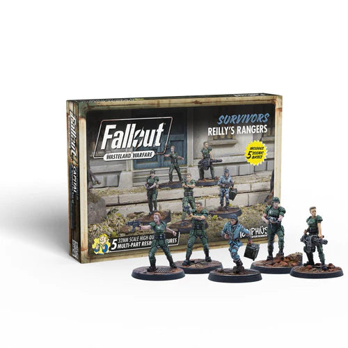 Fallout: Wasteland Warfare - Survivors: Reilly's Rangers | Grognard Games