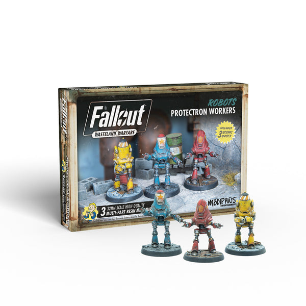 Fallout: Wasteland Warfare - Robots: Protectron Workers | Grognard Games