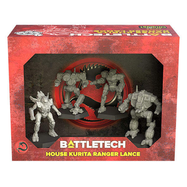 Battletech House Kurita Ranger Lance | Grognard Games
