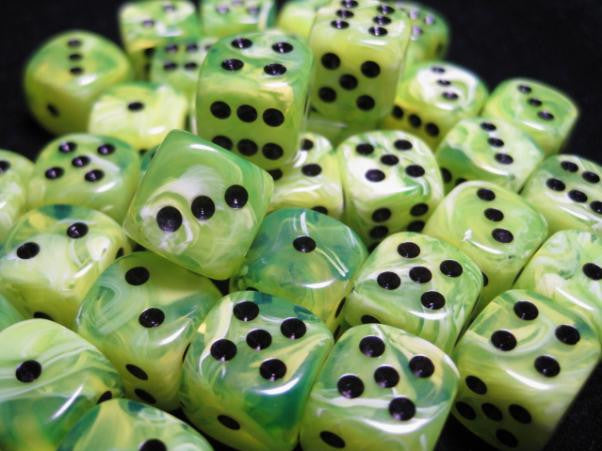 CHX27830 Vortex Bright Green/black 12mm (36) | Grognard Games