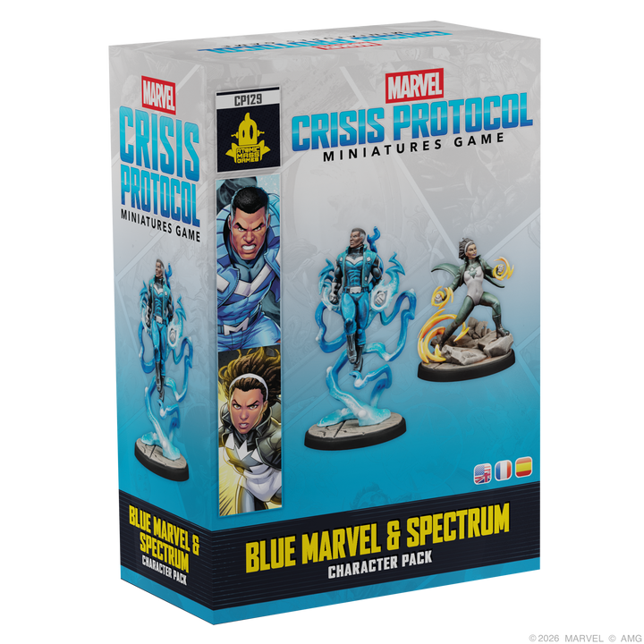 CP 129 Marvel: Crisis Protocol - Blue Marvel & Spectrum | Grognard Games