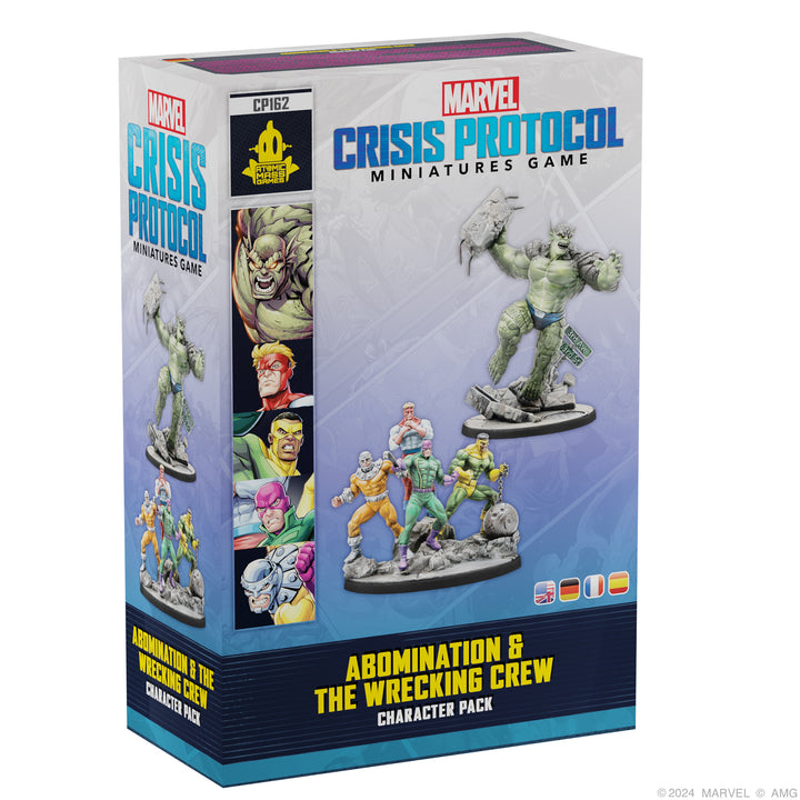 CP 162 Marvel Crisis Protocol: Wrecking Crew and Abomination | Grognard Games