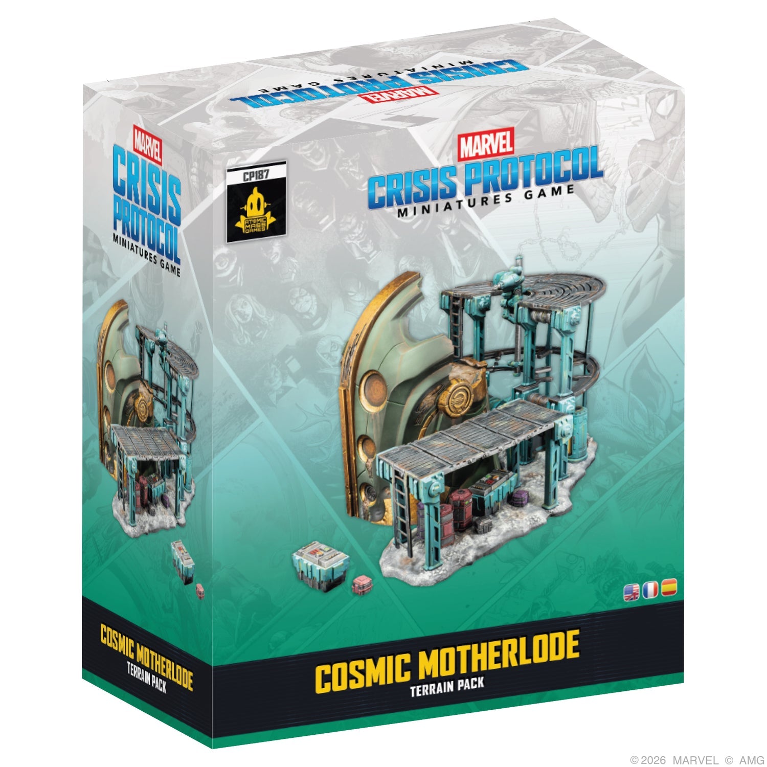 Marvel: Crisis Protocol – Cosmic Motherlode Terrain Pack (Pre-Order Now! Available 8-28-26) | Grognard Games