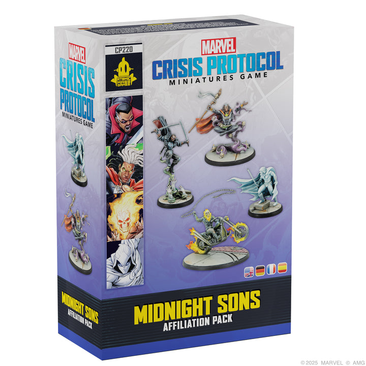 CP 220 MARVEL: CRISIS PROTOCOL - Midnight Sons AFFILIATION PACK | Grognard Games